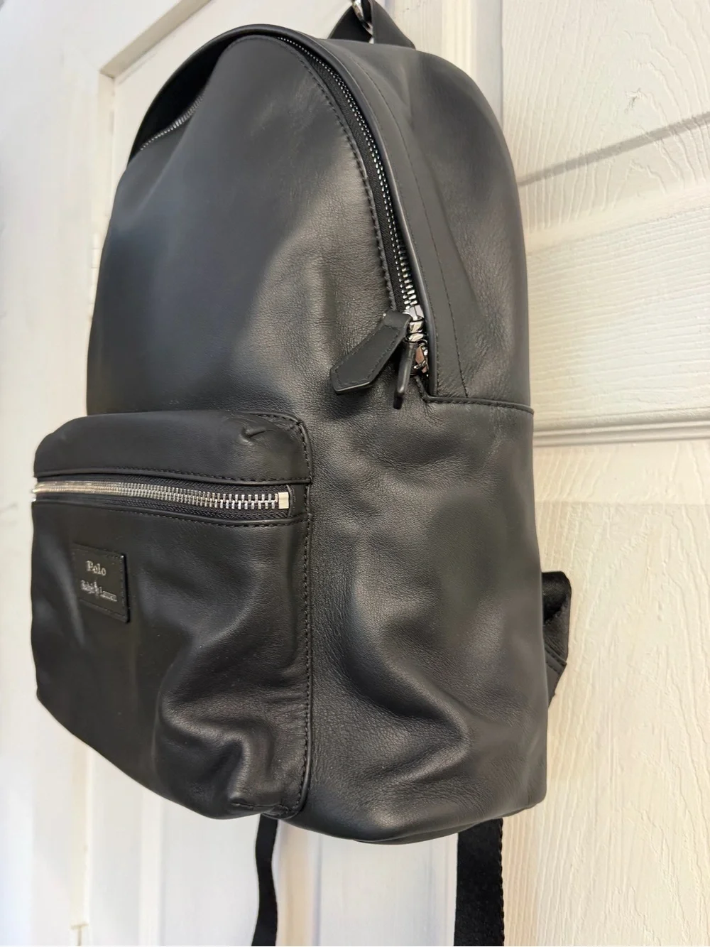 Polo Ralph Lauren Smooth Leather Backpack